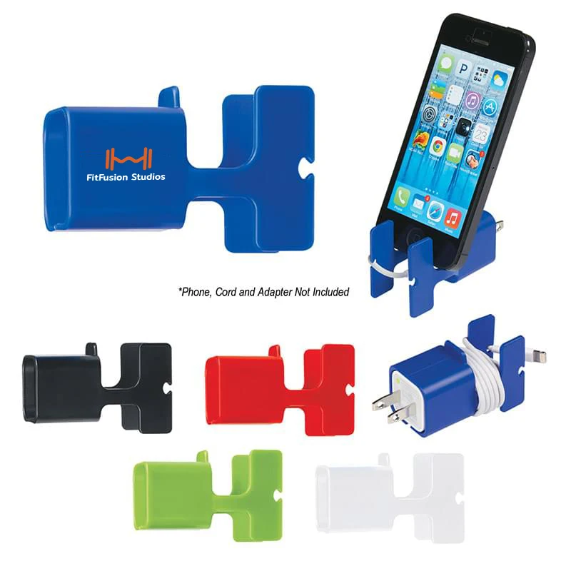 Phone Stand & Cord Wrap Combo 1