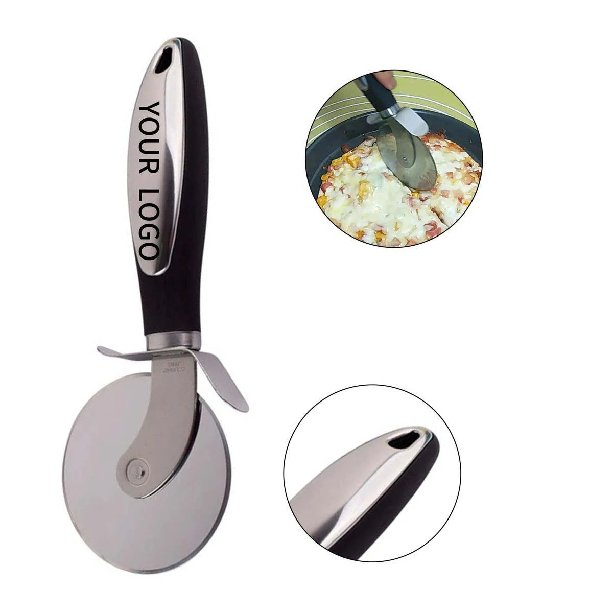 Durable Pizza Slicer for Thin Crust and Deep Dish 1