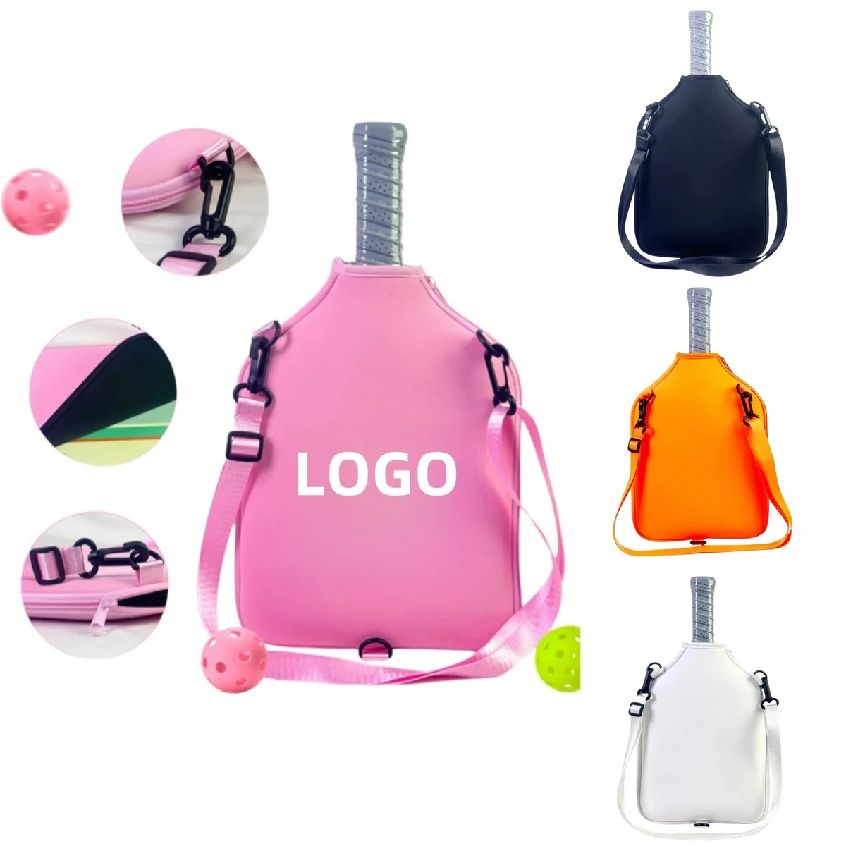 Portable Outdoor Pickleball Paddle Carry Bag 1