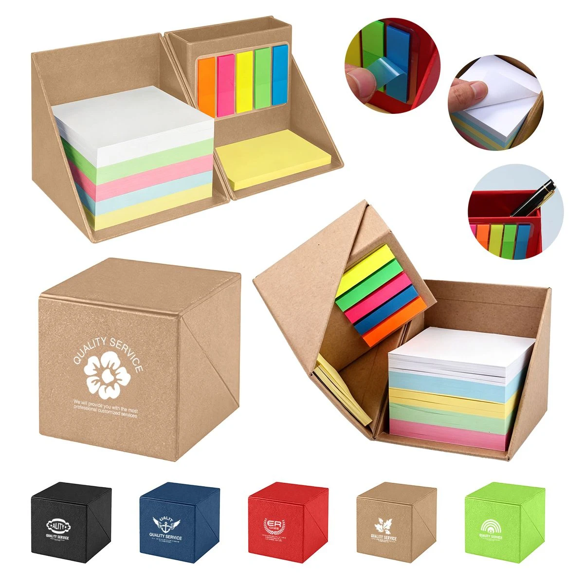 Four-In-One Sticky Note Box 1