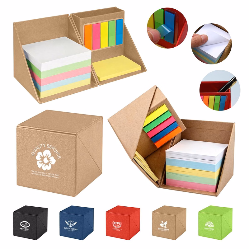 Four-In-One Sticky Note Box