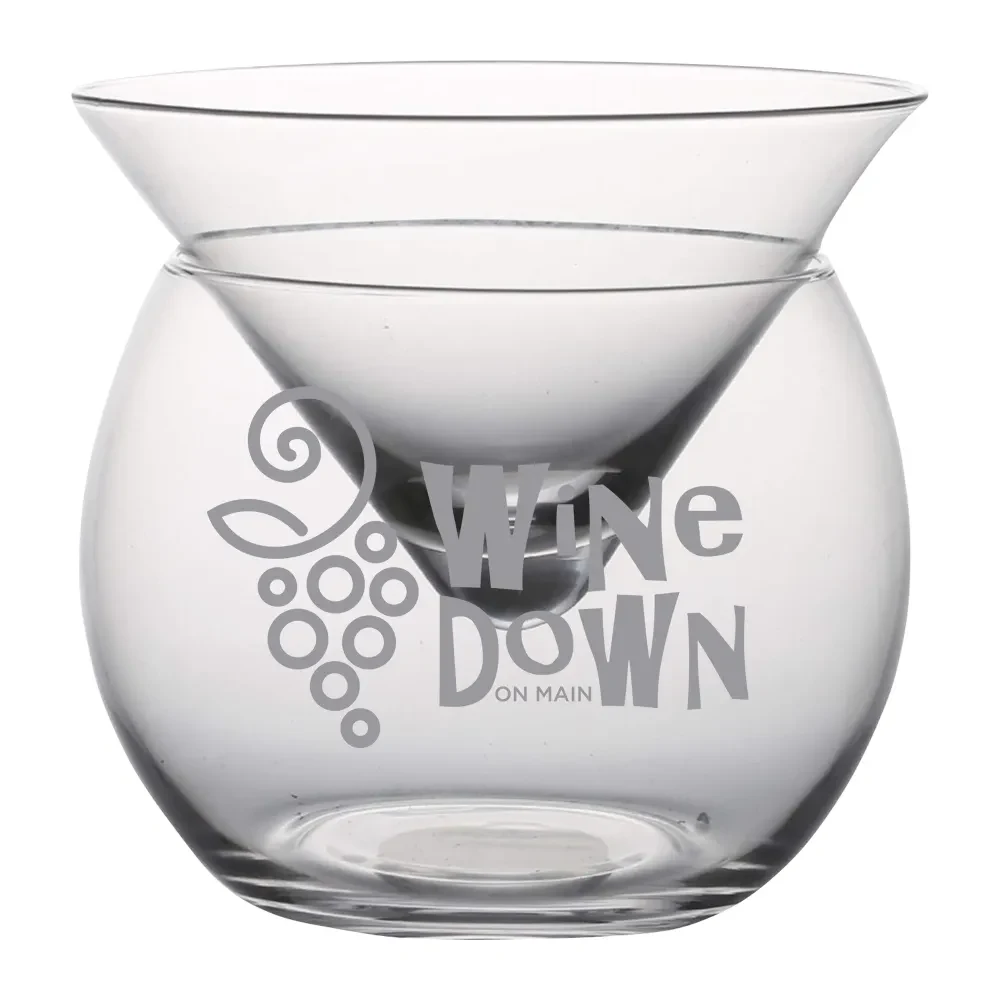 Glass Chiller Set with Caviar Spoon 1