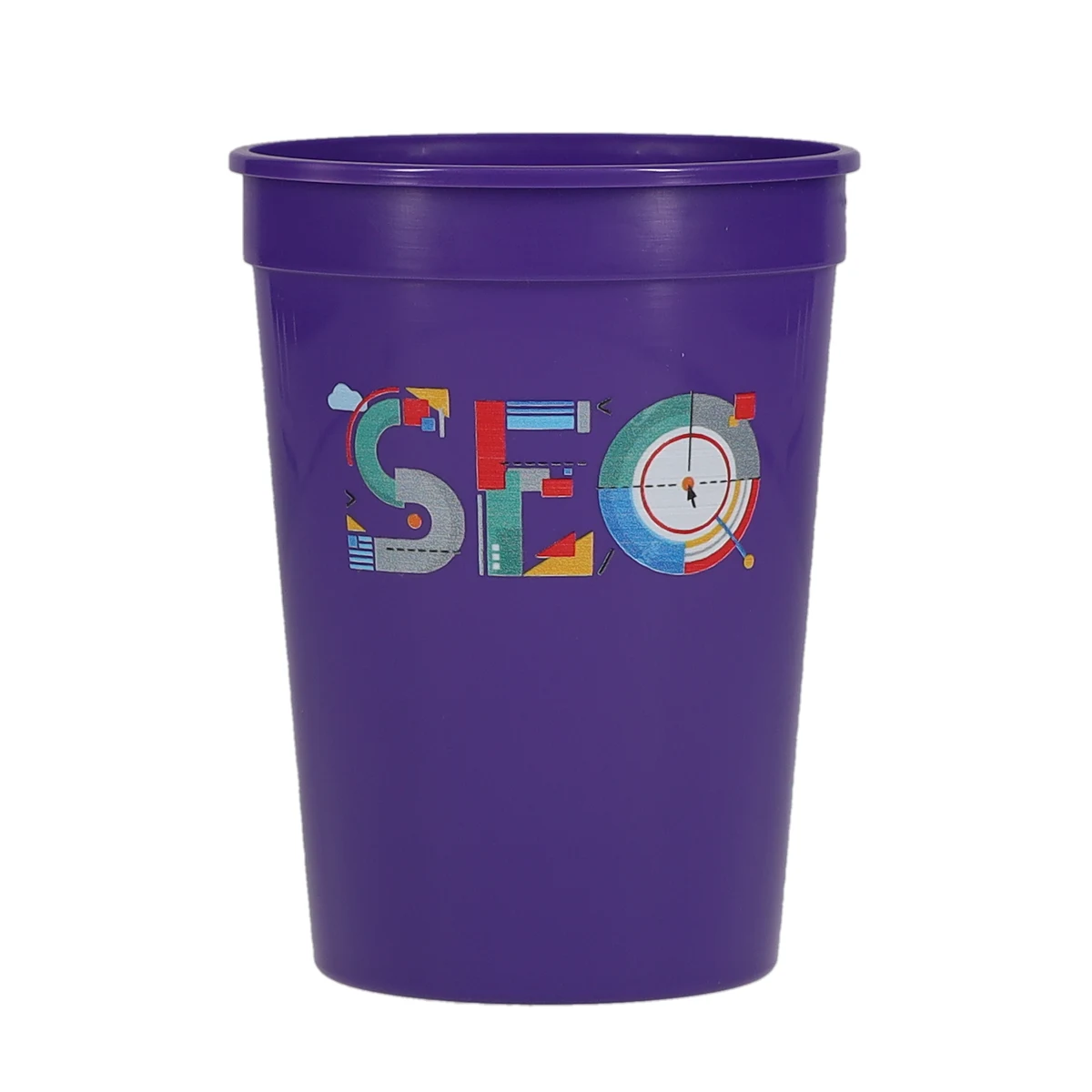 12 oz Stadium Cup Smooth (Color) Digital Print 1