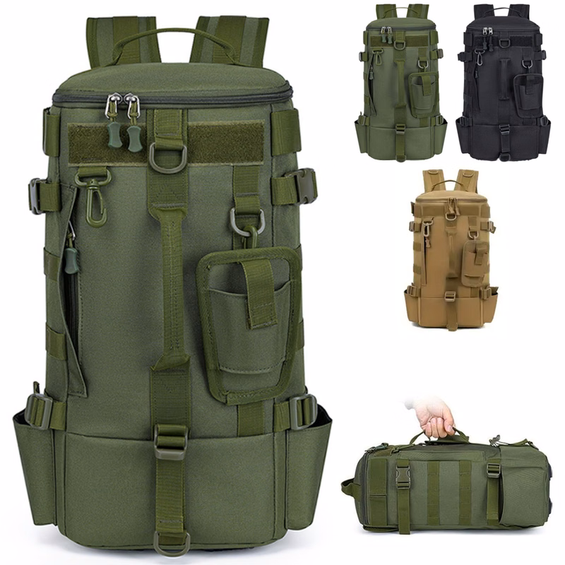 15L Tactical Fishing Gear Backpack with Rod Holders