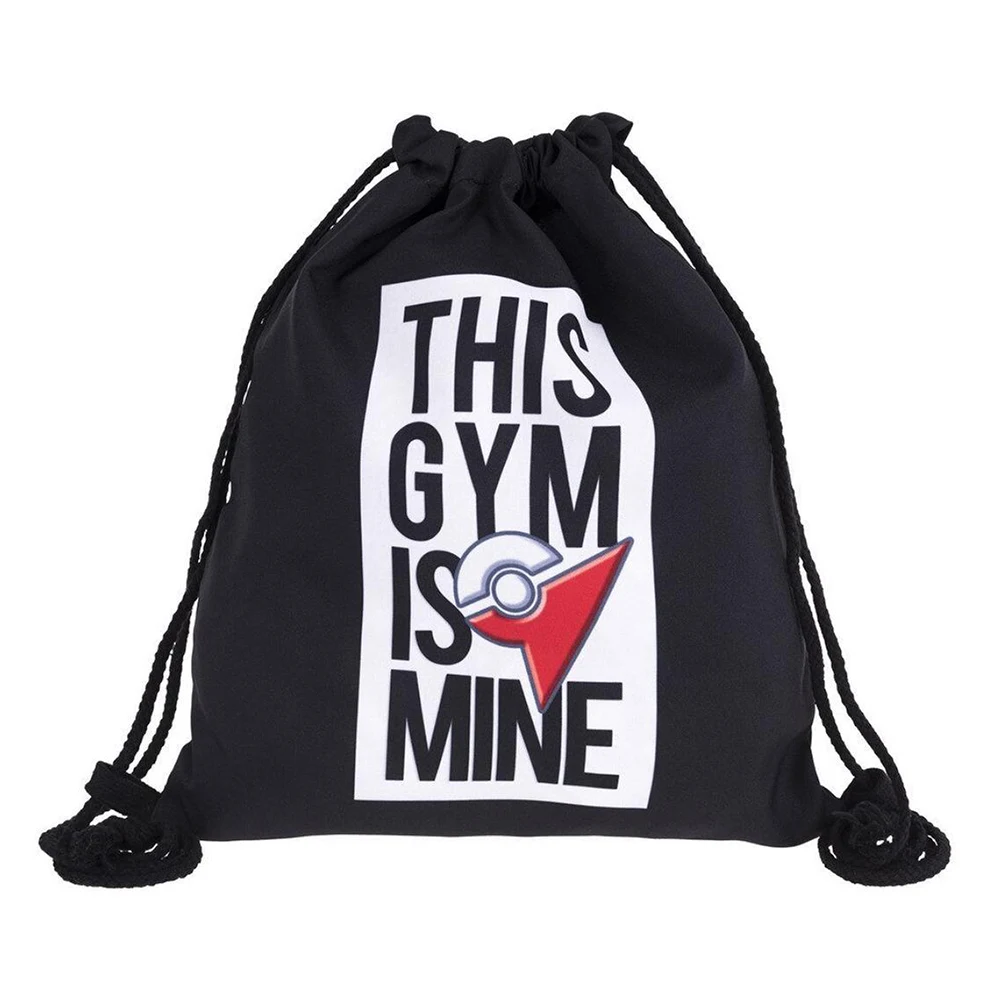 Drawstring Backpack Waterproof Daily Rucksack Book Bags 1