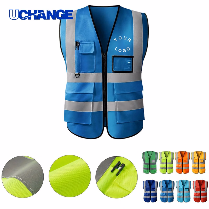 Reflective Safety Vest for Construction or Traffic