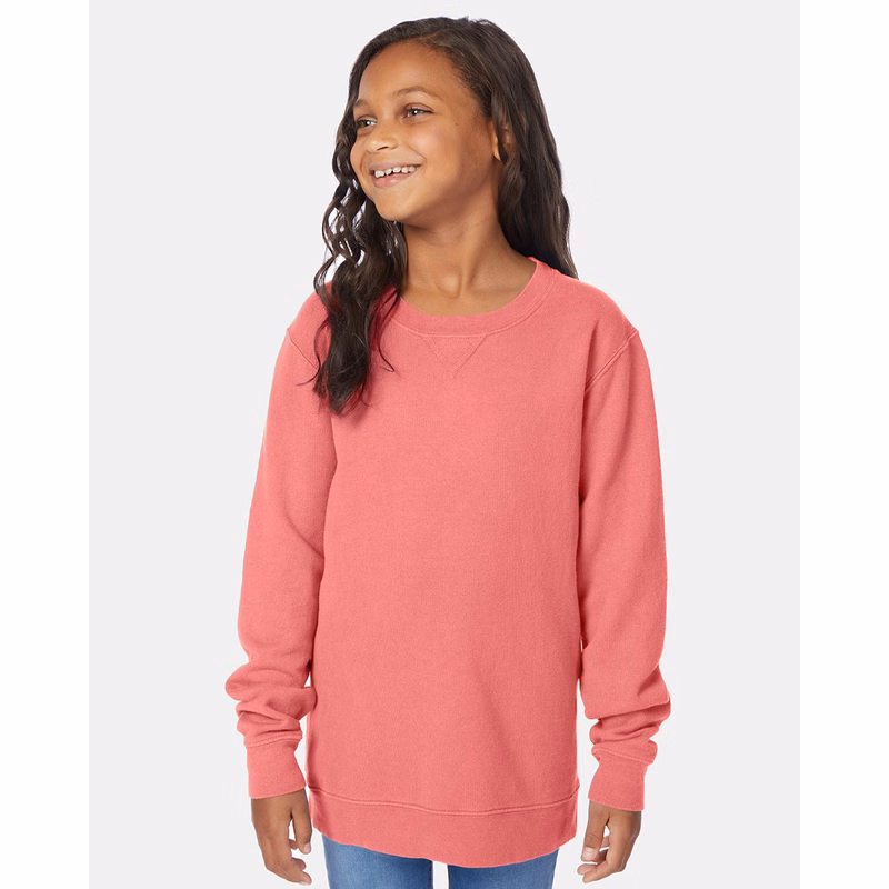 Youth Garment-Dyed Crewneck Sweatshirt - GDH475