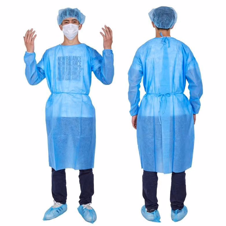 Disposable Gown Isolation Clothes