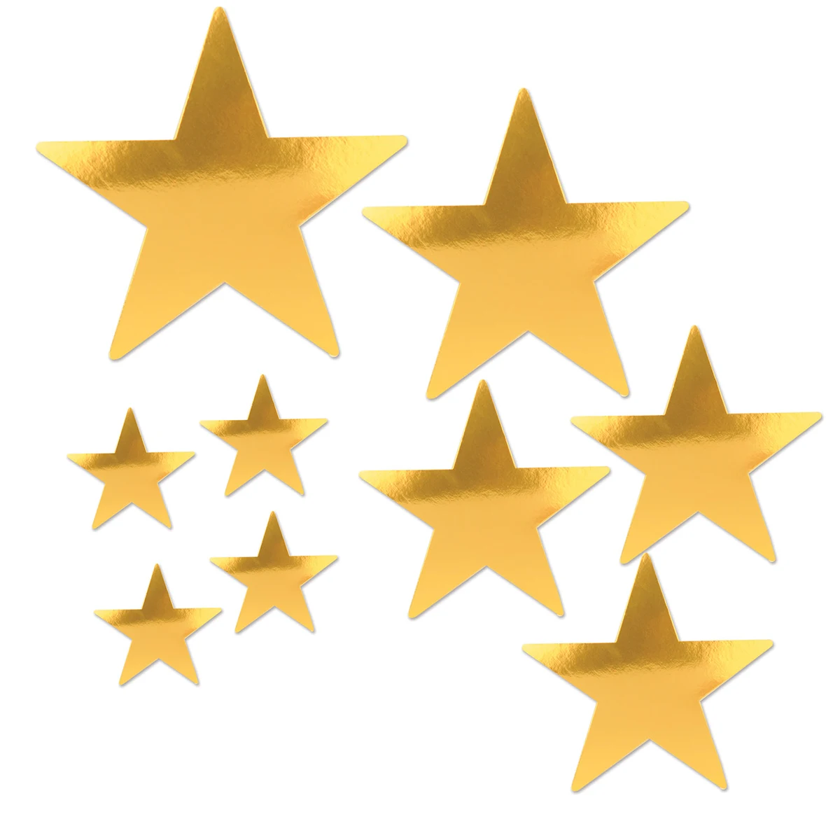 Pkgd Foil Star Cutouts 1
