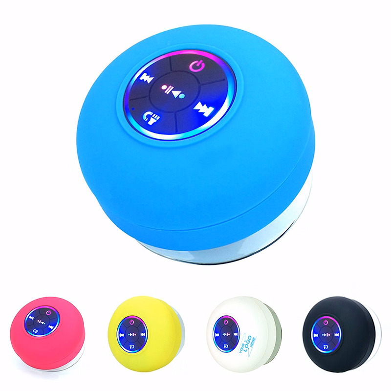 Waterproof Bluetooth Shower Speaker with LED Display