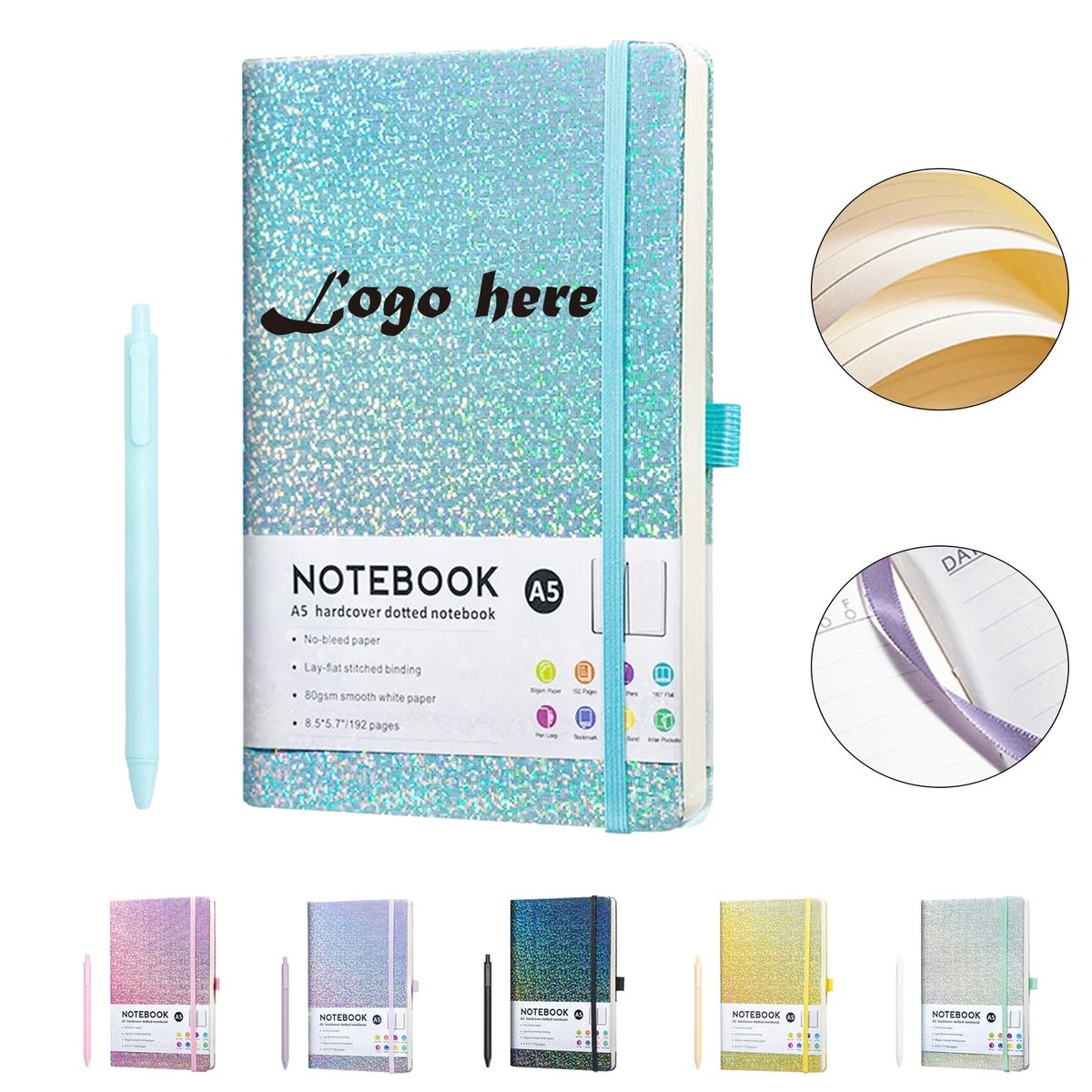 A5 Hardcover Notebook With Pen 1
