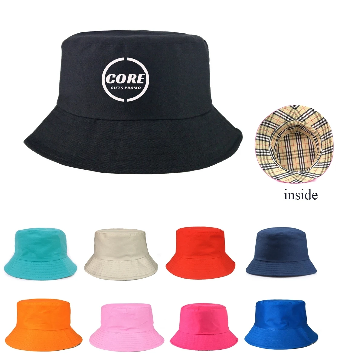 Reversible Fisherman Summer Beach Hats 1
