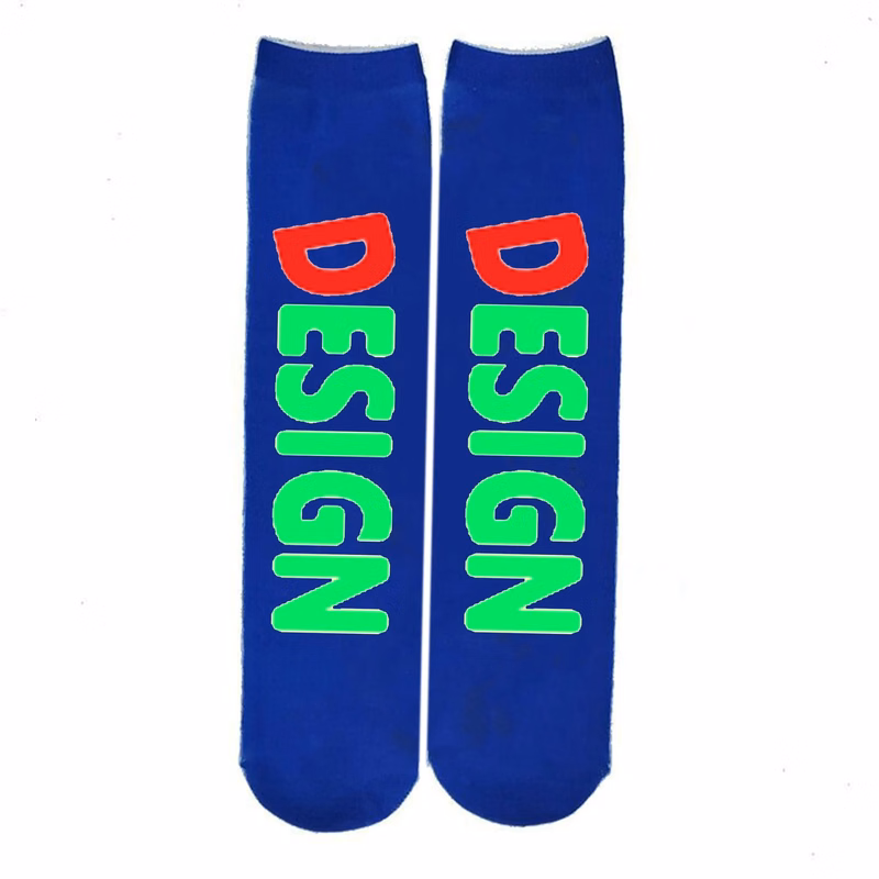 Full Color Sublimation Tube Socks