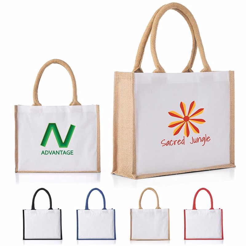 Cotton/Jute Junior Tote