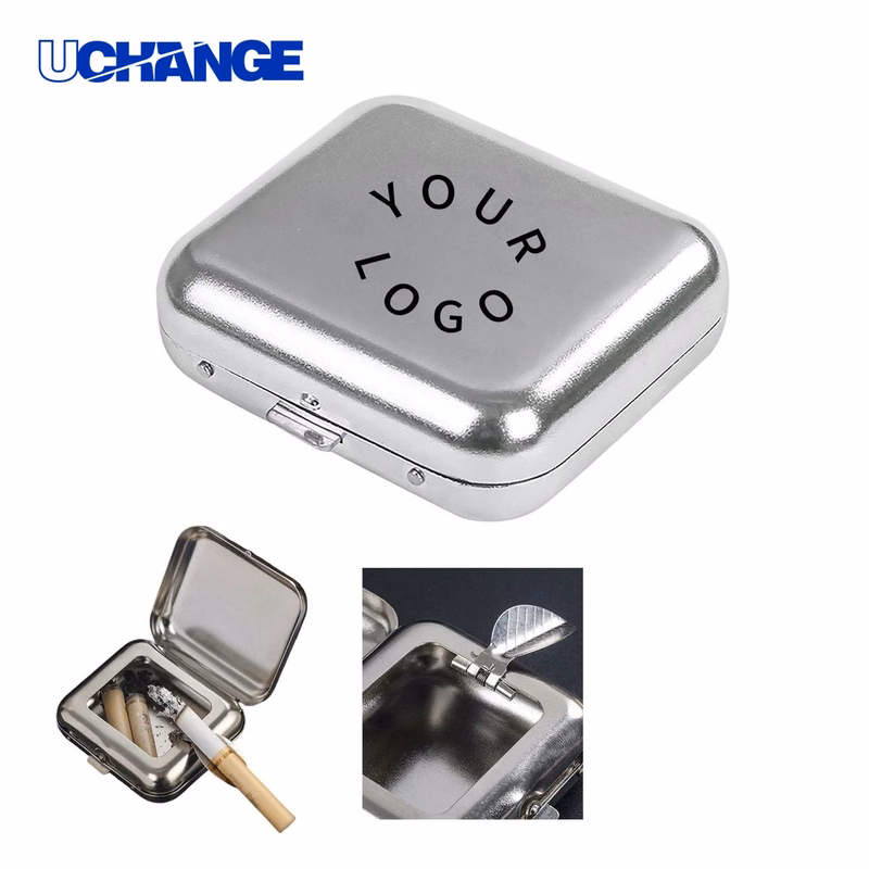 Portable Ashtray Case Durable with Laser Engraving Option