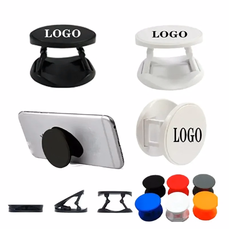 ABS Custom Round Foldable Phone Back Holder Bracket