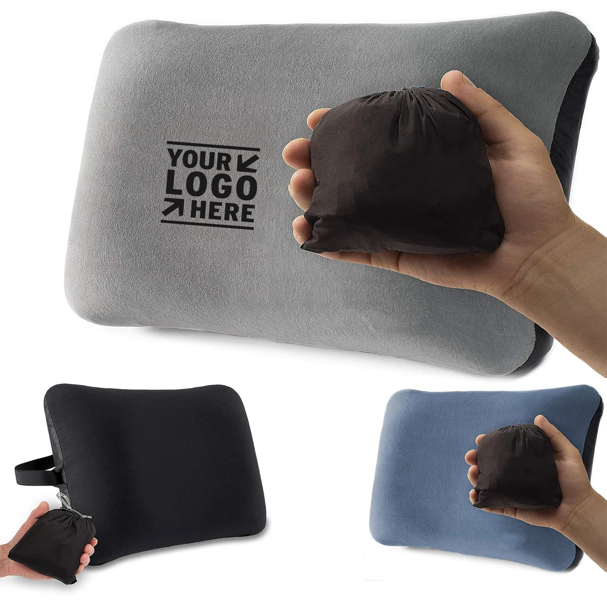 Compressible Lightweight Inflatable Camping Hiking Ultralight Backpacking Pillow 1