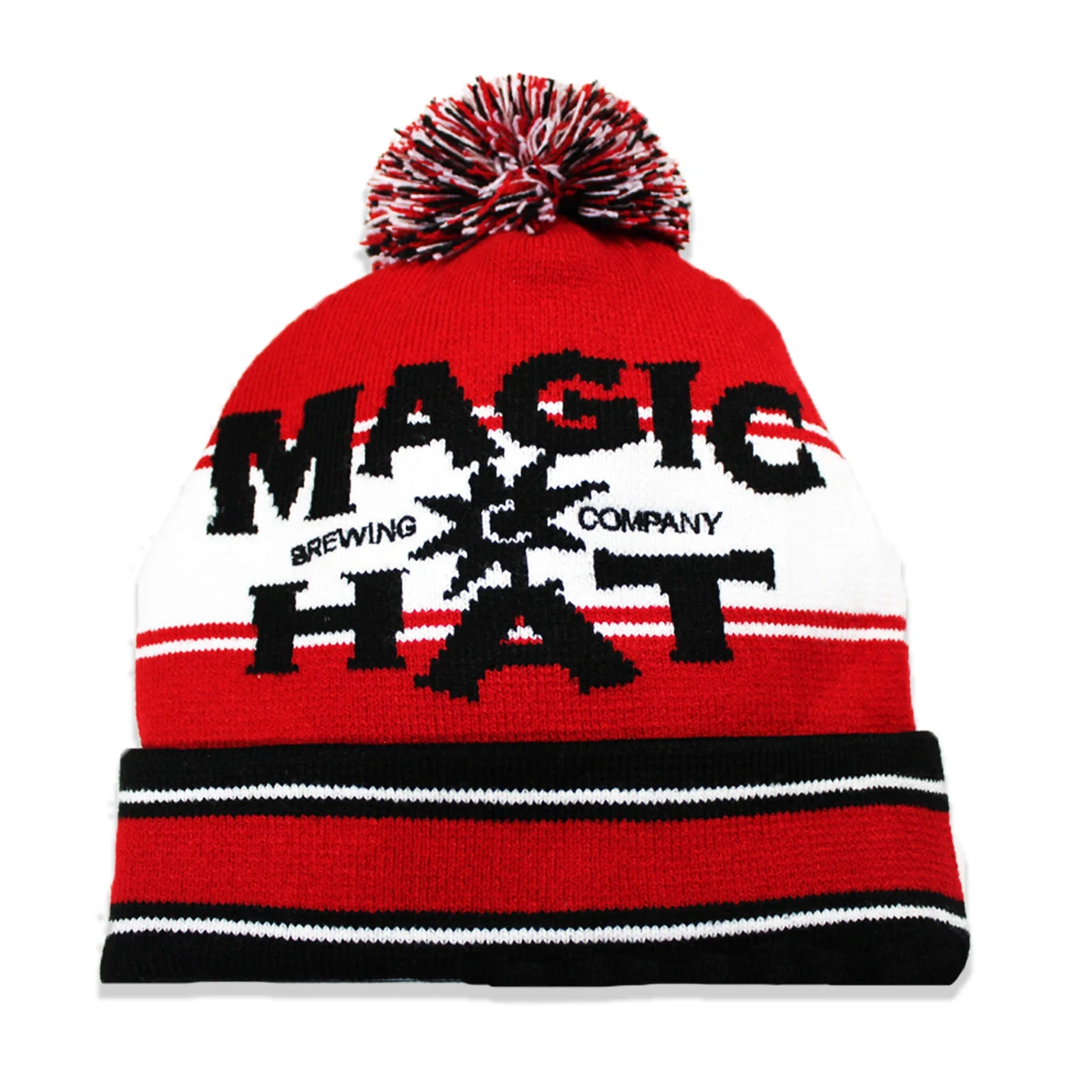 USA Made Custom Beanie With Cuff And Pom 1