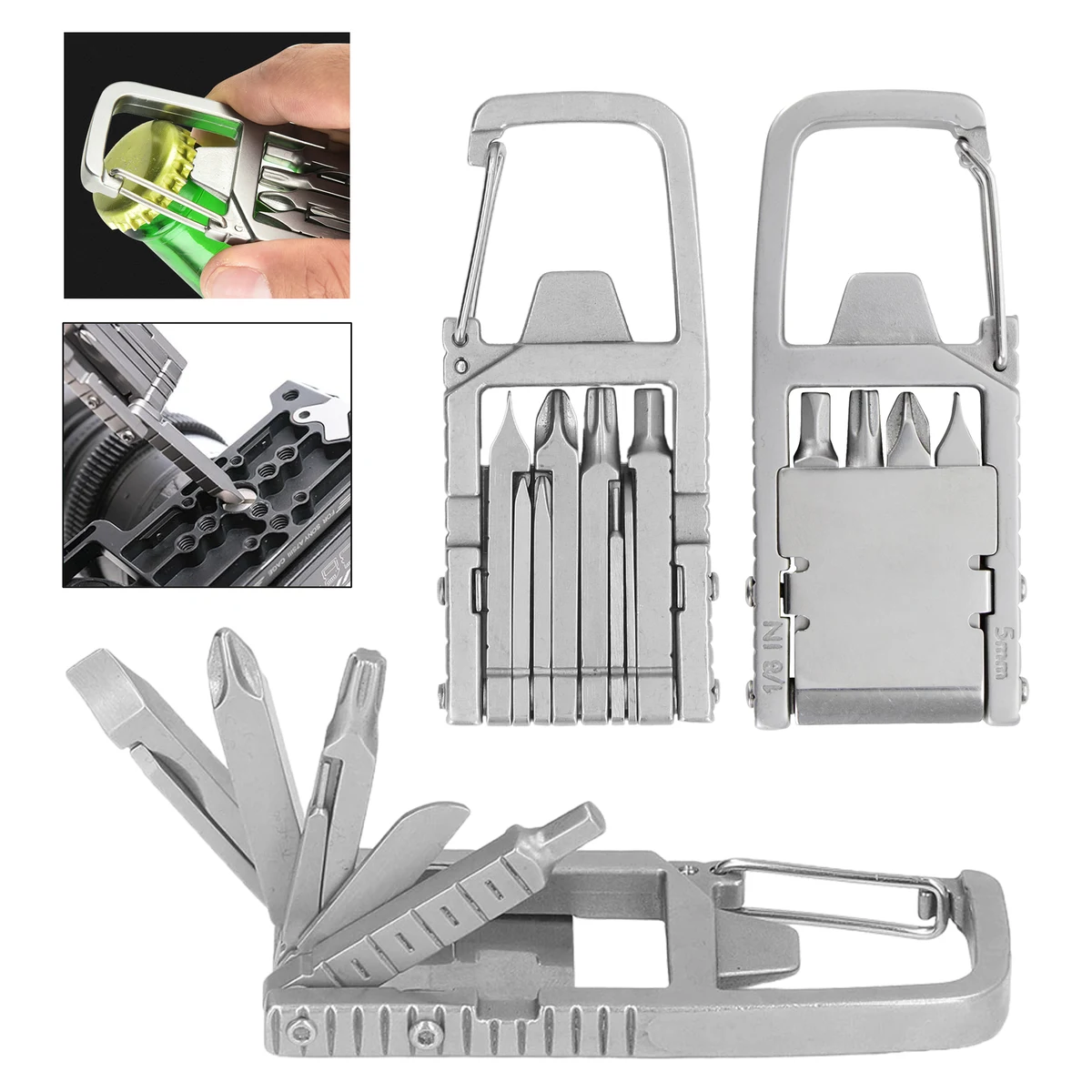 12 in 1 Folding Multi-Tool Keychain 1