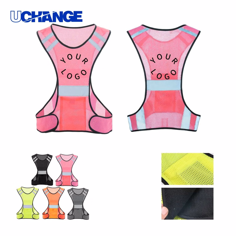 Polyester Reflective Safety Vest 22" for Running