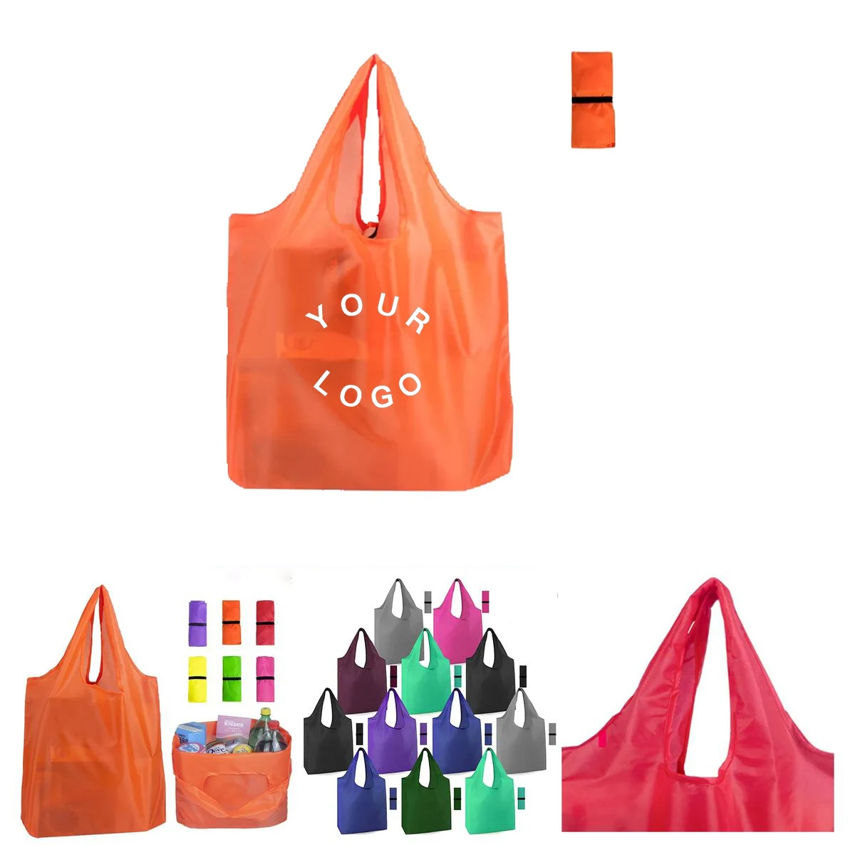 Compact Foldable Tote Bag for Market or Travel 1