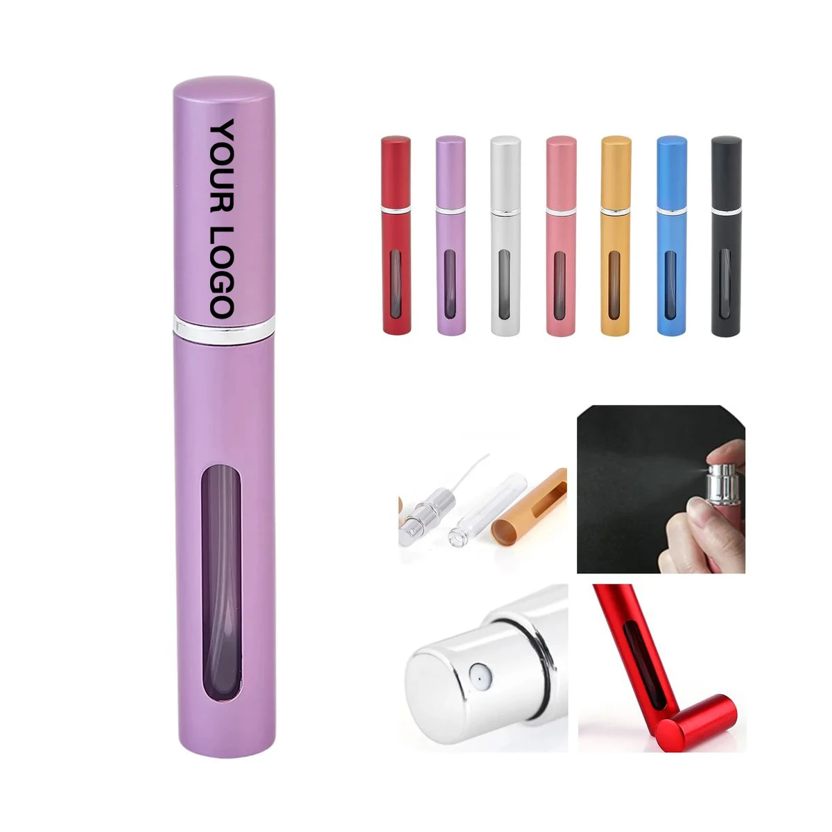 Travel Spray Bottle 5ML Aluminum Shell 1