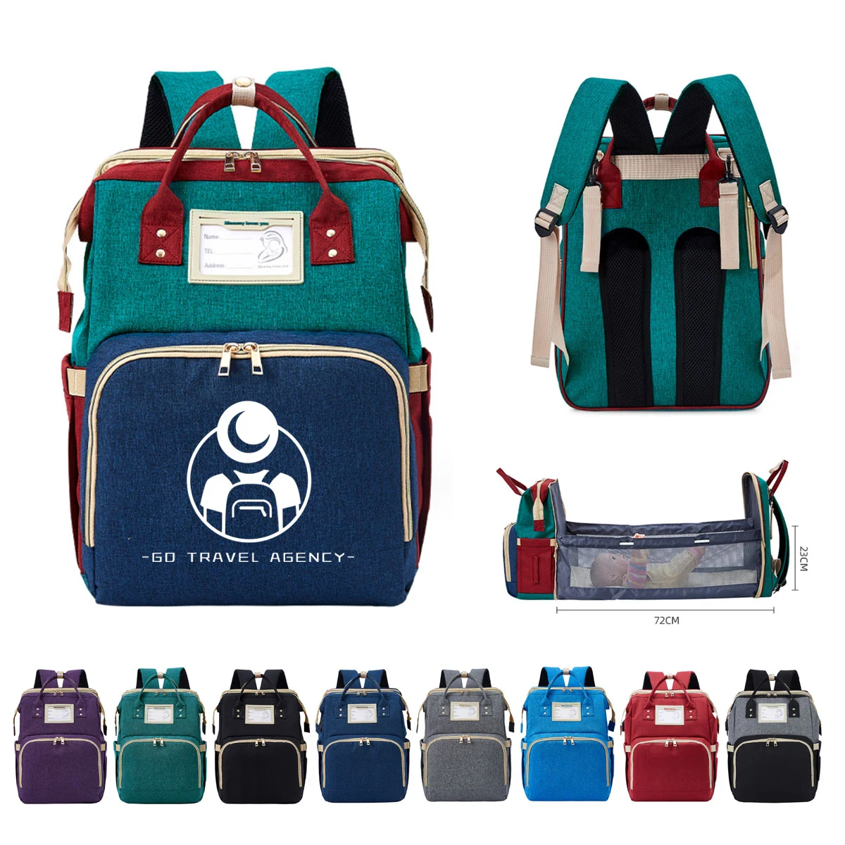 Multi-Function Baby Diaper Mommy Bag 1