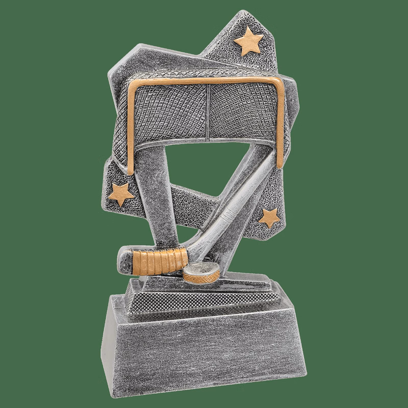 5-1/2" Tall Hockey Triumph Resin