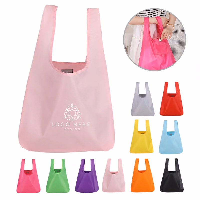 Portable Folded Shopping Grocery Tote Bag