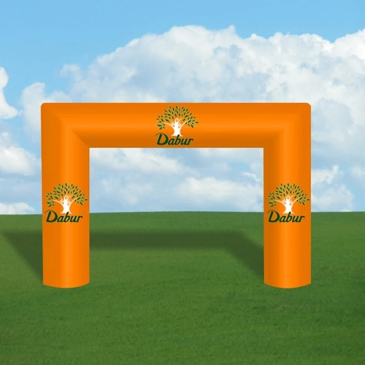 Inflatable Archway - Square W/ Painted Logo 1