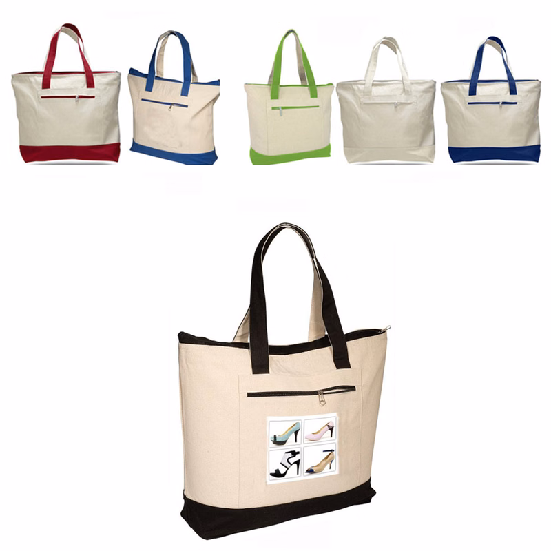 Tote Bag 12oz Colorful Canvas