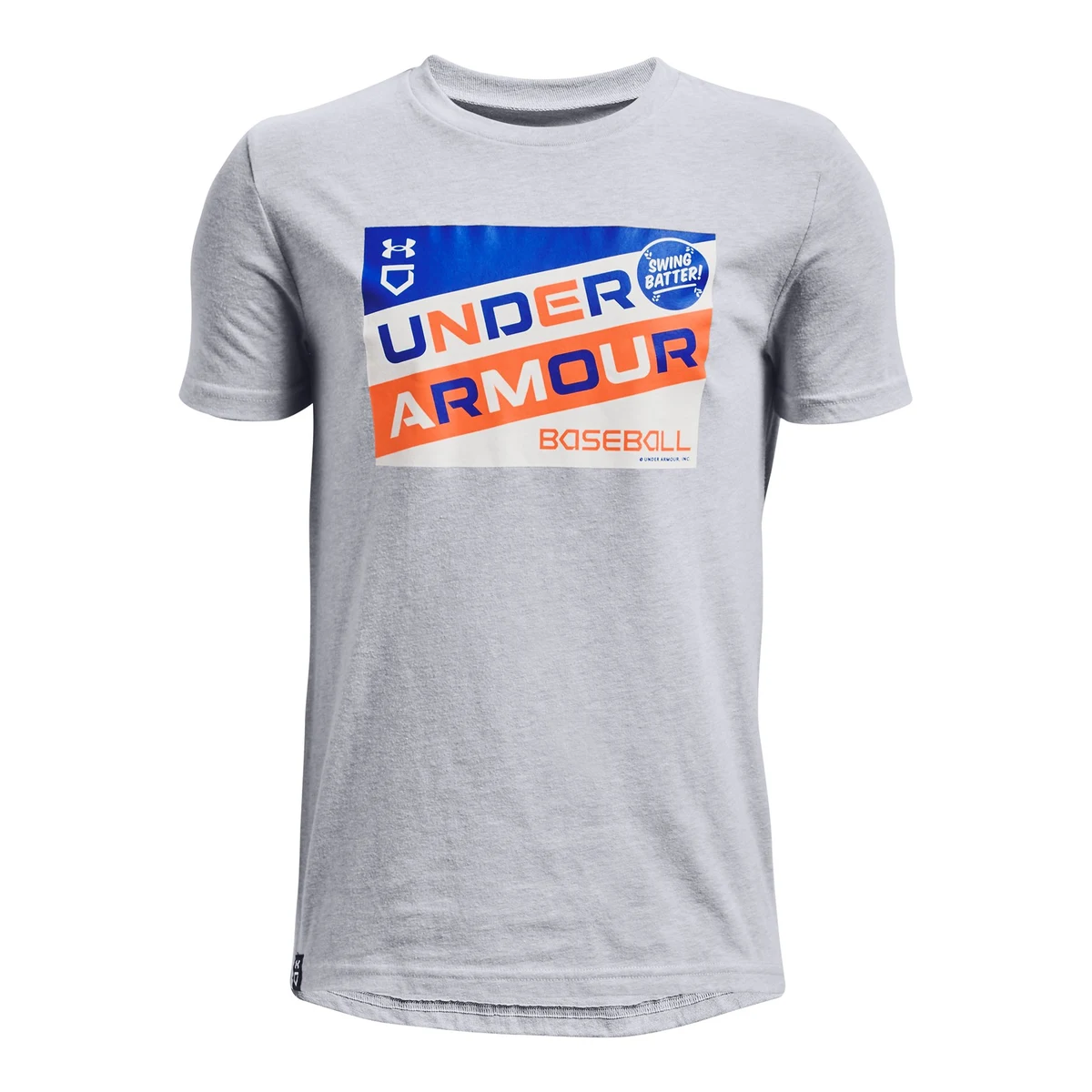 Boys' UA Baseball Swing Batter Short Sleeve 1