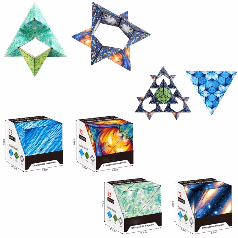 Infinity 3D Changeable Fidget Toy Star Cube Puzzle
