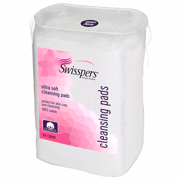 Swisspers Facial Cleansing Pads - Large Ultra Soft