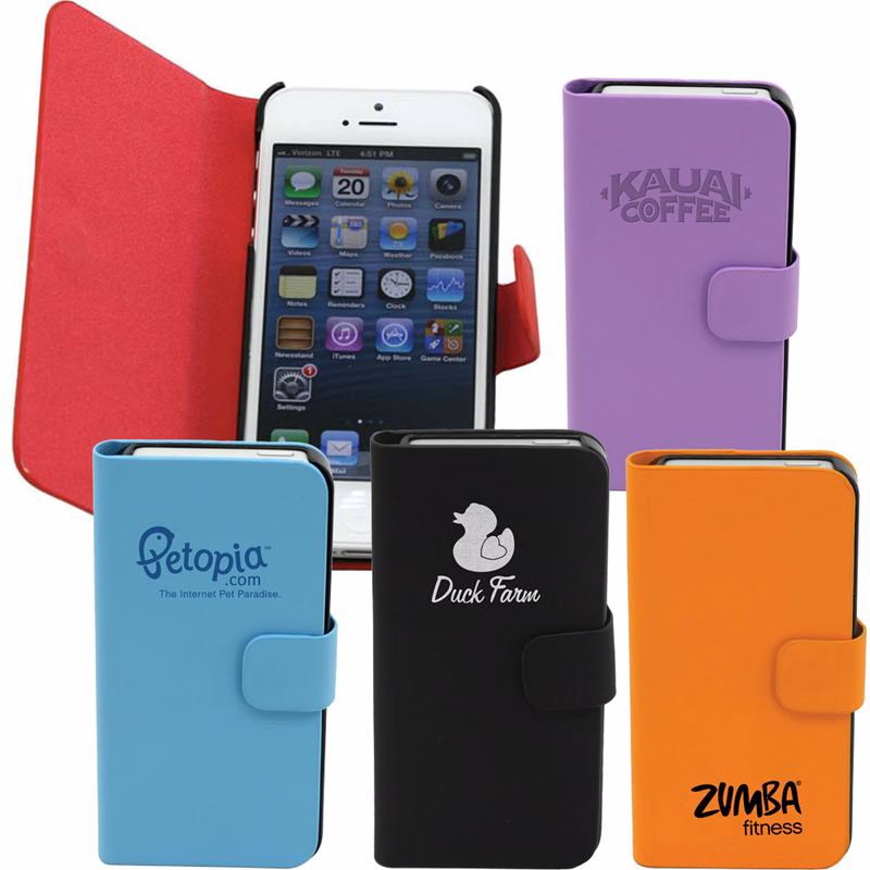 Simulated Leather iPhone 5 & 5s Wallet Case