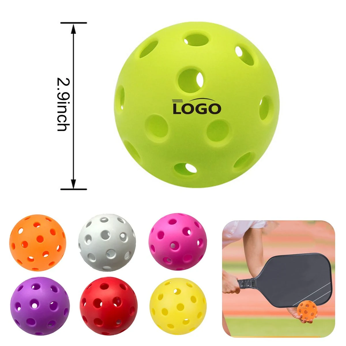 26/40 Hole Outdoor Pickleball 1