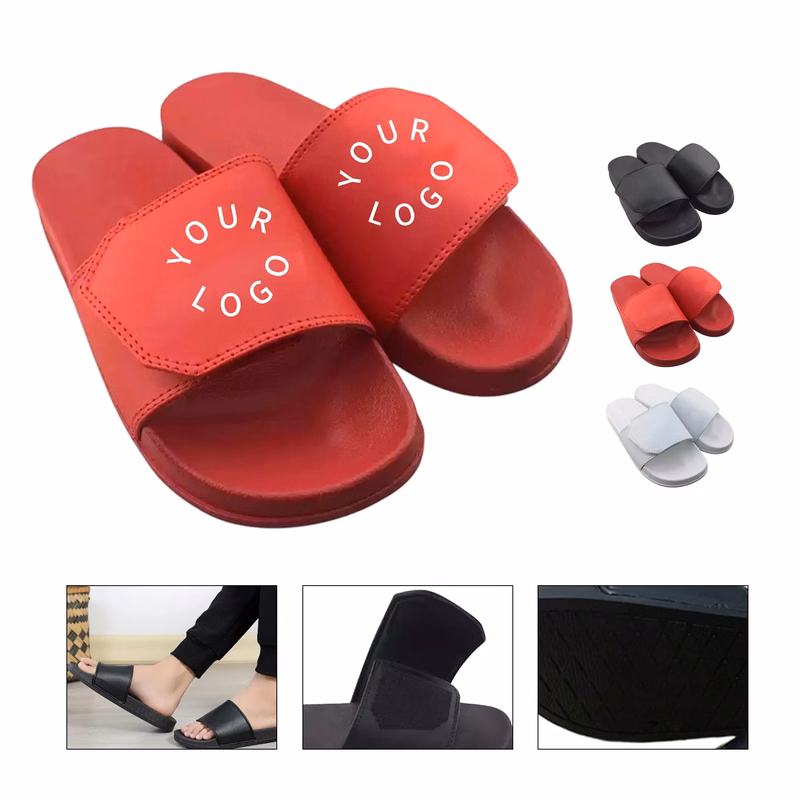 Summer PVC Beach Sandals with Non-Slip Soles