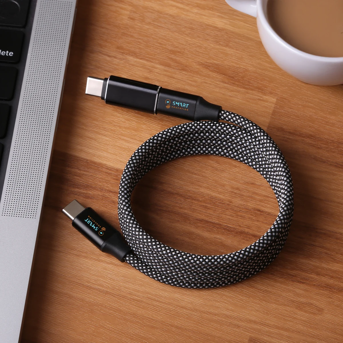 Coil Up Magnetic Charging Cable 1