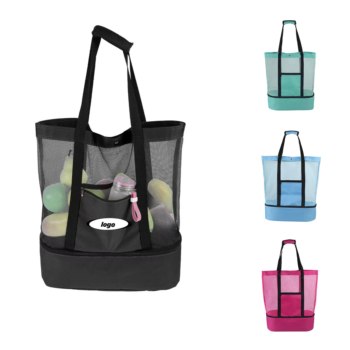 Cooler Mesh Beach Bag for Picnic Use 1