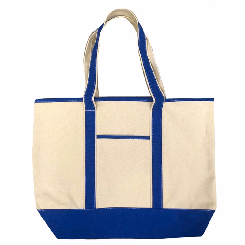 Deluxe Tote Bag With Outer Pocket