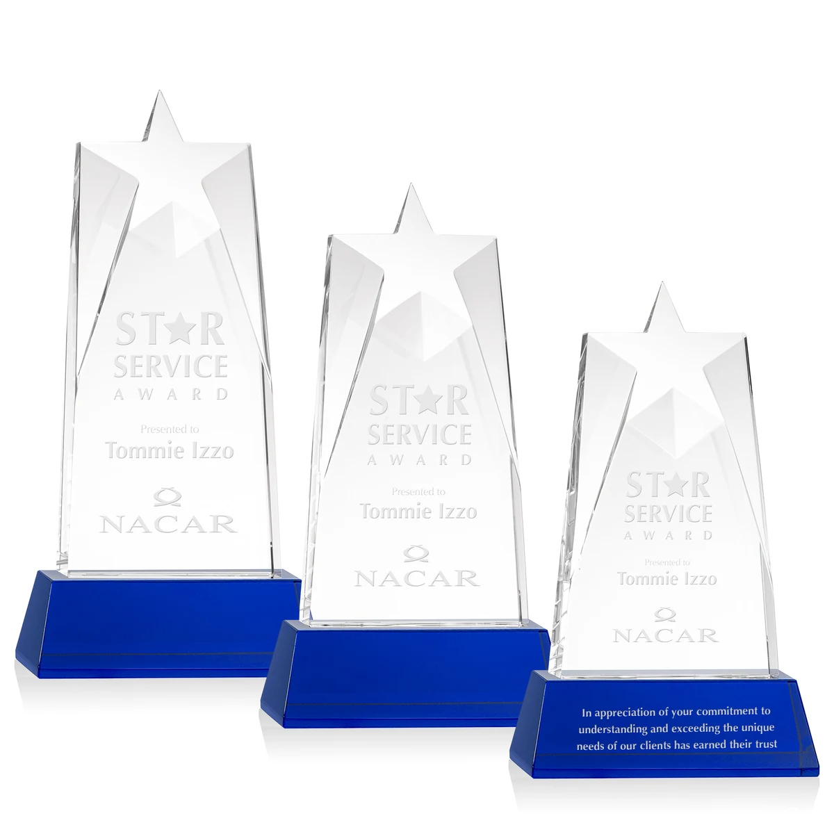 Millington Star on Base - Blue 1