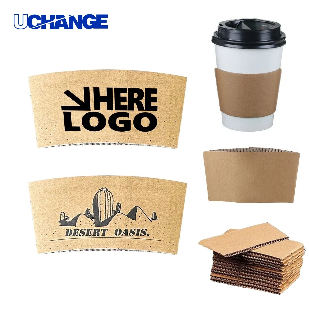 Paper Coffee Cup Sleeve 1