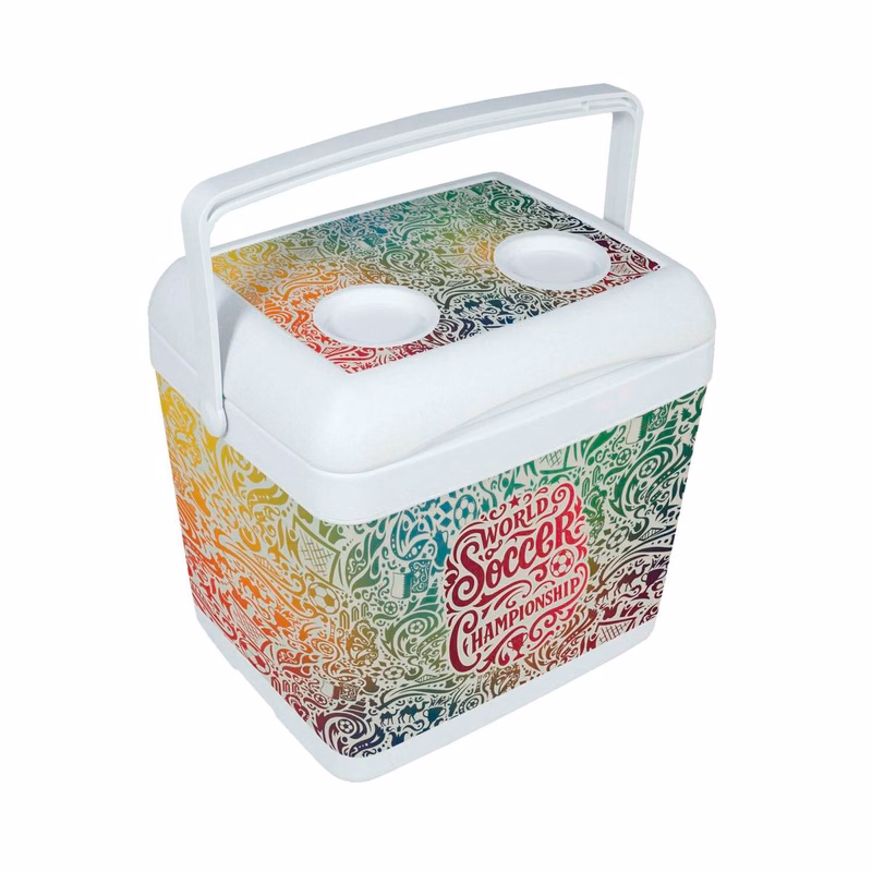 15L Grab-N-Go Cooler, Wrap Graphic with Lid Decal