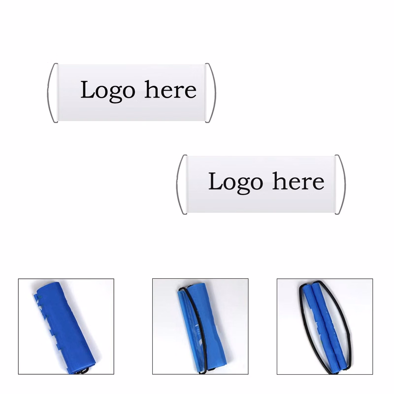 Hand-Held Promotional Advertising Banner