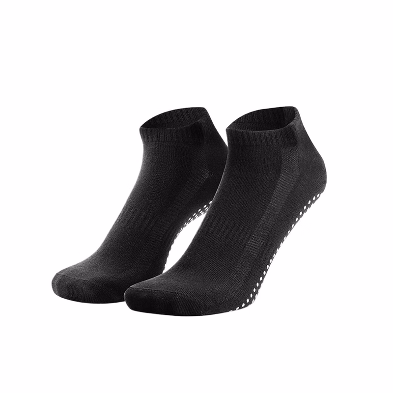 Breathable Wear-Resistant Silicone Grip Cotton Fitness Socks