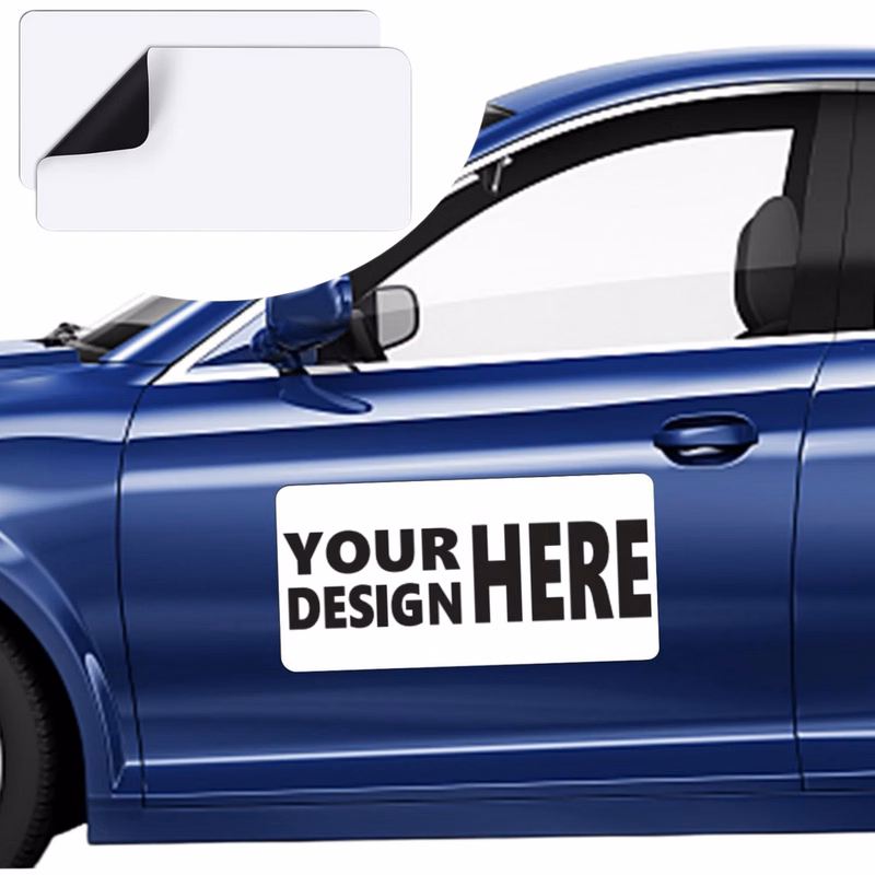 Custom Logo Magnetic Car Door Protector Sticker