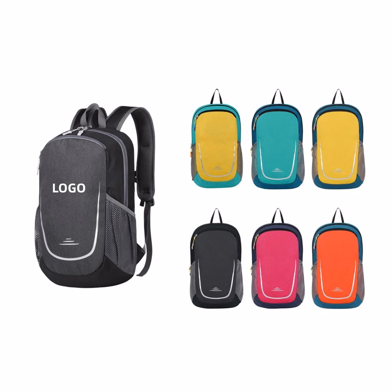 Reflective Strip Side Mesh Daypack