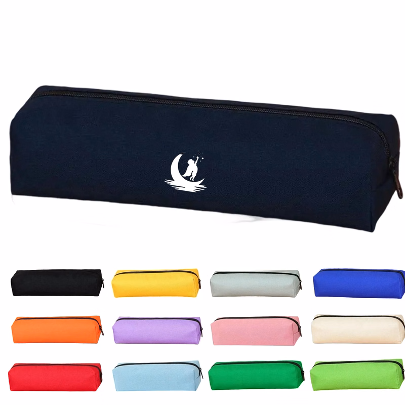 Canvas octagonal pencil case