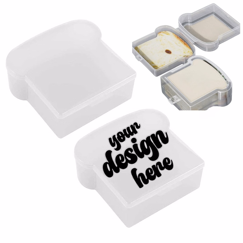Plastic Sandwich Container Toast Shaped Sandwich Box