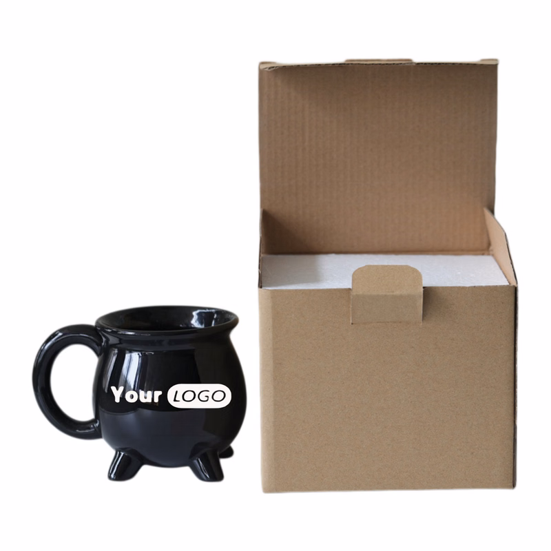 Witch Cauldron Ceramic Halloween Mug